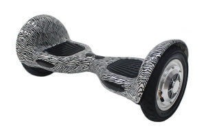 Гироскутер Smart Balance 10" c Приложением и Самобалансировкой (Зебра)